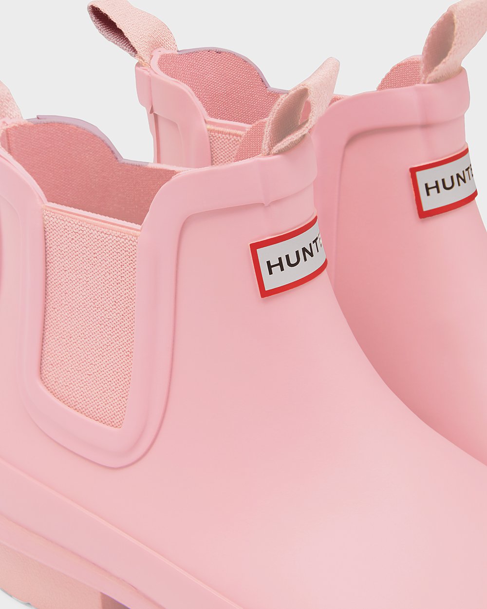 Kids Hunter Chelsea Boots Pink - Original Big - 5820914-FO